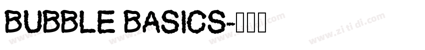BUBBLE BASICS字体转换